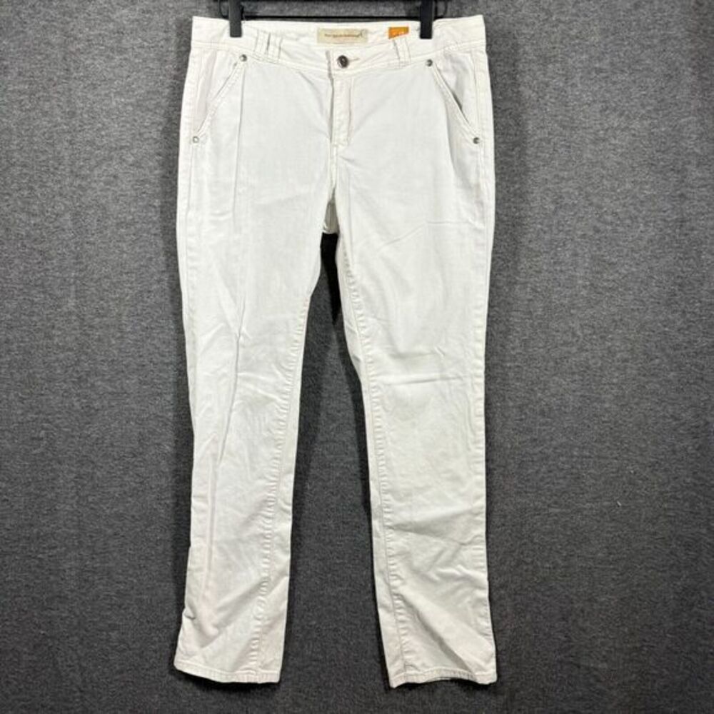 Pilcro Chino Pants Womens 28 Light Beige Cotton‎ Canvas